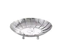 1 grille vapeur pliable en acier inoxydable - Plateau universel polyvalent for la maison et(S)