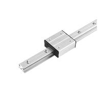 1 guide linéaire externe à double axe LGD8 (longueur 100 mm-1600 mm) et 1 guide linéaire à bloc coulissant LGB8 for pièces CNC(LGB8-70L-4 with lock,550mm)