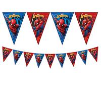 1 guirlande fanions Spiderman team up