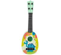 1 guitare pour enfants, mini guitare à tête ronde, jouet de violon, guitare à cordes réglable, jouet ukulélé