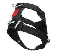1 harnais réglable pour animaux de compagnie de 8 à 35 kg, support de poitrine en ABS avec rotation pour les aventures en plein air