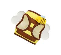 1. Harnais Réglable pour Chien sans Traction Petits Chiens Gilet Respirant avec Pince De Laisse Poitrine Confortable Chiot Chien Respirant