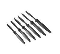 1 hélice en Nylon de 7/8/9/10/12/13/14/15/16/17/18 Pouces, Compatible avec Les Avions RC de Classe 9 à 91(7x6)