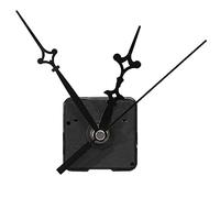 1 horloge murale de rechange pièces de réparation DIY à la main mécanisme de mouvement du pendule moteur d'horloge à quartz avec mains et kit d'accessoires