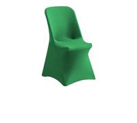 1 housse de chaise universelle en élasthanne, extensible, lavable pour mariage/fête/banquet (vert, 1 pièce 86 x 45 x 45 cm)