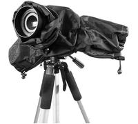 1 Housse de pluie pour appareil photo, tissu imperméable, partie centrale transparente, sangle ajustable, pour Canon Nikon .
