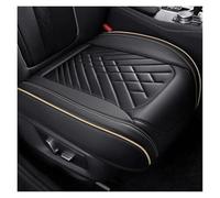 1 Housse De Siège Auto Universelle En Cuir PU Pour VW Pour Golf Pour Passat Pour CC Pour Touran Pour Tiguan Accessoires Intérieurs Housses de siège auto(Black Beige line,Front 1pcs)