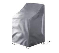 1 housse imperméable, pour l'extérieur, pour meubles de salon, imperméable, résistante aux UV, convient pour les chaises d'été, d'hiver et de jardin, 72 x 92 x 120 cm