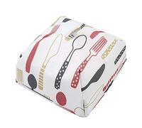 1 housse isolée pour aliments, pliable, doublure de table d'hiver, rouge, économique et durable, tendance