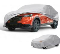 1 Housse Voiture Universelle Imperméable Toute Saisons Extérieur Automobile Anti-Uv Protection Solaire Pluie Housse Film Aluminium Coton Ton Argent Pour Suv Longueur Jusqu'À 181"