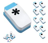 1 Inch Square Punch, Punch for Paper Crafts, for Scrapbooking, Card Making, Diy Journaling Projects (Snowflake)