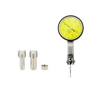 1 indicateur de cadran à levier avec sondes de mesure, instruments de mesure, jauge d'alésage, outil de test micromètre de précision 0,01 mm (indicateur de cadran de 10 mm)