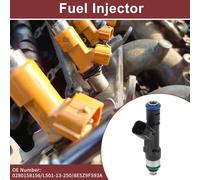 1 Injecteur De Carburant Pour Mazda 6 I 2.5 2009-2013 Buse De Carburant No.0280158156/L501-13-250/8E5Z9F593A Noir