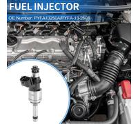 1 Injecteur De Carburant Pour Mazda Cx-5 2.5 2018-2024 Correspondance De Débit Tonalité Argentée Buse De Carburant Noire