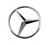 1×Insigne Étoile logo emblème arrière coffre argent Adaptation Mercedes benz W205 de 2014 à 2020
