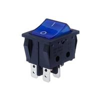 1 interrupteur à bascule, 30A 250V AC, marche/arrêt, for Machine à Eelding, KCD4, interrupteurs à bouton d'alimentation/100(Green White)