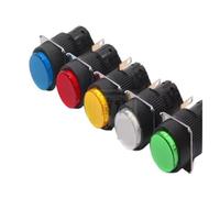 1 interrupteur à bouton-poussoir for voyant lumineux XB6 XB6EAA51F XB6EAW3B1F XB6EAW4B1F XB6EAW5B1F(XB6EAA51F)