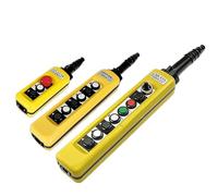 1 interrupteur de conduite étanche à la pluie, bouton-poussoir portatif, poignée de levage, commandes de levage électrique, double vitesse de montée et de descente(U-D-L-R)