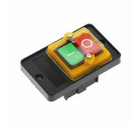 1 interrupteur de démarrage en plastique triphasé AC220V/380V 10A ON OFF KAO-5M 50HZ/60HZ Interrupteur à bouton-poussoir