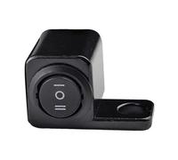 1. Interrupteur de phare de moto à 3 vitesses, gauche/droite, montage sur guidon, accessoires de feux de brouillard, accessoires de contrôle d'éclairage de moto, interrupteur