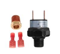 1 interrupteur de pression NPT 1/8 robuste pour compresseur d'air 12 V, support de réservoir, 70-100 psi/90-120 psi/120-150 psi, réglable, construction métallique, compatible avec les appareils