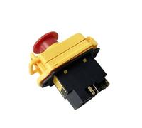 1 interrupteur électromagnétique 4/5 broches 110 V 220 V ON-OFF à bouton-poussoir de réarmement momentané avec couvercle YCZ3-C remplace KJD17(YCZ3-A,220V_5 PINS)