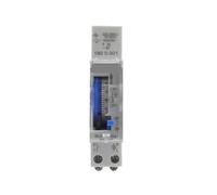 1 interrupteur horaire mécanique analogique 24 heures 110 V/220-240 V CA programmable sur rail DIN SUL180a
