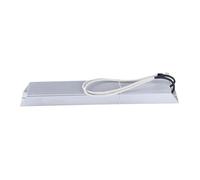 1 inverseur de frein à coque trapézoïdale en aluminium Rxlg-1000W 1200W 1500W servo variateur frein enroulement de fil résistance fixe(1200 Watts,13 Ohm)