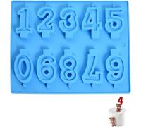 1 Item Candle Mould,Candle Mould,Silicone Candle Mould,Birthday Cake Candles,Numbered Candles,Silicone Candle Mould,Cast Candle Mould