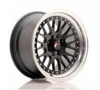 1 jante alu Japan Racing JR10 15x8 ET20 4x100-108 BF+ Machined avec bague 74,1
