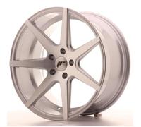 1 jante alu Japan Racing JR20 19x9,5 ET35 5x120 Silver Mach avec bague 72,6