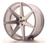 1 jante alu Japan Racing JR20 20x11 ET30 5x112 Silver Mach avec bague 66,6