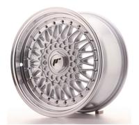 1 jante alu Japan Racing JR9 16x8 ET25 4x100-108 Silver+S avec bague 74,1