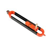 1 jauge de contour connectable, jauge de forme irrégulière, règle de mesure de l'arc pour le travail du bois, règle de mesure d'angle