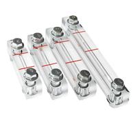 1 jauge de niveau d'huile for compresseur à gaz à vis avec fenêtre en verre transparent - Miroir durable for une surveillance précise du niveau d'huile(60mmxM10)