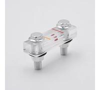 1 jauge de niveau d'huile hydraulique - Indicateur de niveau de liquide en PMMA haute précision for la mesure des huiles et de l'eau(XYW-50)