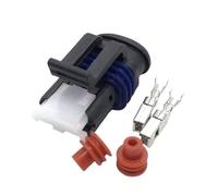 1 Jeu 2 Broches 47000EV2M 2.8mm mâle Femelle, connecteur Automatique étanche à l'eau, câble de Prise d'injecteur d'huile, Prise à Clip électrique(5 Sets,Female)