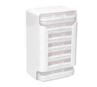 1 Jeu 7 42 Contenants De Pilules Cas Quotidiens Conteneur Organisateur Étui à Pilules Organisateur De Conteneurs Scellables Voyage Tiroir Blanche L'huile De