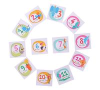 1 Jeu Bébé Stickers Annonce Bébé Garçon Jouets De Bébé Girly Stickers Jalon Animal Stickers Première Année Planificateur Jalon Mensuel De Bébé Fille Enfants Bébé Mensuel Oh Papier Toyvian