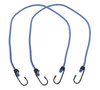 1 Jeu Corde À Bagages Cordon pour Porte-vélos Corde pour Bagages Cordons Élastiques Mousqueton Corde Élastique pour Vélo Sangle De Bagage Caoutchouc Blue 2 Pièces NIYANGLE