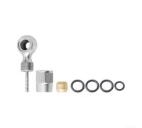 1 jeu d'adaptateurs de tuyau Banjo Fitting Raccord de tuyau de frein pour frein BH59 Diamètre Tuyau 5 mm Adaptateur fileté D8M5 Fabriqué en acier inoxydable