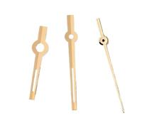 1 jeu d'aiguilles de montre argentées, dorées, or rose, vertes, lumineuses, adaptées au mouvement NH05 NH06(Rose Gold A)