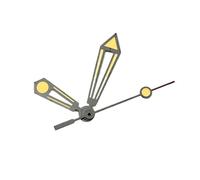 1 jeu d'aiguilles lumineuses C3 de 13,7 mm for montre à aiguille NH-35-36, pièces de rechange(6)