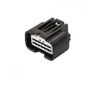 1 Jeu de 12 Broches Compatible with The Pare-Choc Avant et arrière, Radar de recul, connecteur oculaire électrique, Harnais, Prise Femelle étanche Compatible with The Voiture 7283 - 4038-30(10 Sets)