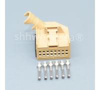 1 Jeu De 16 Broches,Prise Non Scell¿E Pour Voiture Audi Vw,Passerelle Automobile,Bo¿Tier De Commande Radar,Connecteur De Fil Avec Fils - Type 1sets Female