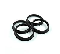 1 Jeu De 4 Bagues De Centrage De Moyeu De Diamètre 66.6-57.1mm Colliers Centraux Universels Pour Alésage De Roue De Voiture Adaptateur D'entretoise Roue