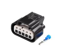 1 Jeu de 5 Broches, Assemblage Noir, Prise Femelle étanche 1.2mm, connecteur de câble électronique Automatique 11904 Compatible with The Voiture 7283 - 5529(1 Set)