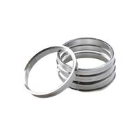 1 Jeu De Bagues Centrage Universelles Aluminium Pour Moyeu Voiture Diamètre Extérieur 72.6 À Diamètre Intérieur 65.1 Accessoires Bagues Centrales Adaptateur D'entretoise Roue(72.6 to 65.1)