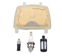 1 jeu de bougies d'allumage avec filtre à Air et carburant, for Stihl MS171 MS181 MS211 MS 171 181 211, tronçonneuse 1139 120 1602