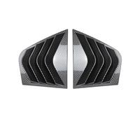 1 jeu de caches de ventilation pour vitre arrière, compatibles avec Kia Stinger (2017, 2018, 2019, 2020, 2021, 2022, 2023)(Carbon Fiber Look)